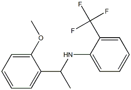 N-[1-(2-methoxyphenyl)ethyl]-2-(trifluoromethyl)aniline