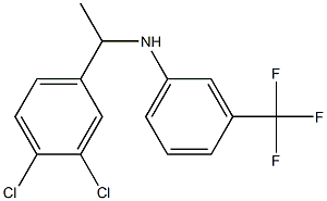 N-[1-(3,4-dichlorophenyl)ethyl]-3-(trifluoromethyl)aniline