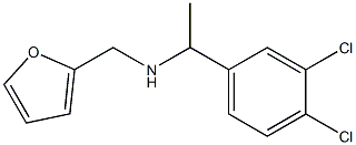 N-[1-(3,4-dichlorophenyl)ethyl]-N-(2-furylmethyl)amine Structure