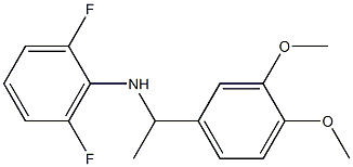 N-[1-(3,4-dimethoxyphenyl)ethyl]-2,6-difluoroaniline