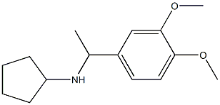  N-[1-(3,4-dimethoxyphenyl)ethyl]cyclopentanamine