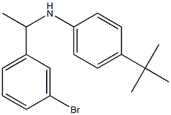 N-[1-(3-bromophenyl)ethyl]-4-tert-butylaniline|