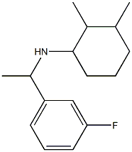 N-[1-(3-fluorophenyl)ethyl]-2,3-dimethylcyclohexan-1-amine