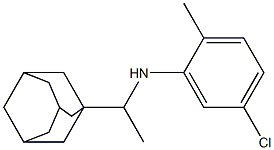 N-[1-(adamantan-1-yl)ethyl]-5-chloro-2-methylaniline|