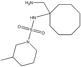 N-[1-(aminomethyl)cyclooctyl]-3-methylpiperidine-1-sulfonamide|