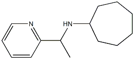 N-[1-(pyridin-2-yl)ethyl]cycloheptanamine Structure