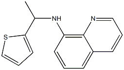 N-[1-(thiophen-2-yl)ethyl]quinolin-8-amine|