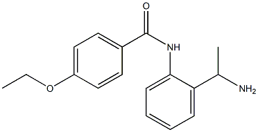 N-[2-(1-aminoethyl)phenyl]-4-ethoxybenzamide,,结构式