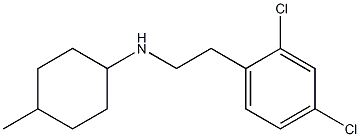 N-[2-(2,4-dichlorophenyl)ethyl]-4-methylcyclohexan-1-amine Struktur