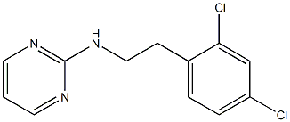 N-[2-(2,4-dichlorophenyl)ethyl]pyrimidin-2-amine Struktur