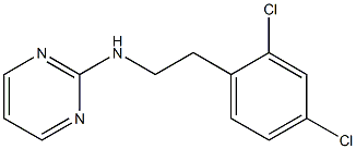 N-[2-(2,4-dichlorophenyl)ethyl]pyrimidin-2-amine Structure