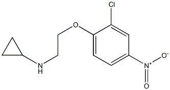 N-[2-(2-chloro-4-nitrophenoxy)ethyl]cyclopropanamine