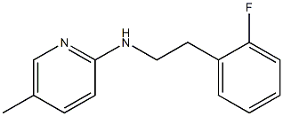 N-[2-(2-fluorophenyl)ethyl]-5-methylpyridin-2-amine