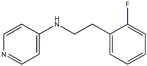 N-[2-(2-fluorophenyl)ethyl]pyridin-4-amine