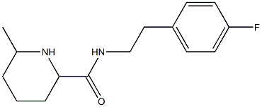 N-[2-(4-fluorophenyl)ethyl]-6-methylpiperidine-2-carboxamide