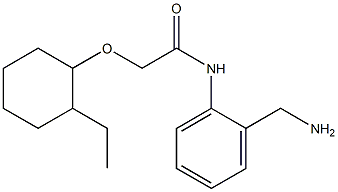 N-[2-(aminomethyl)phenyl]-2-[(2-ethylcyclohexyl)oxy]acetamide