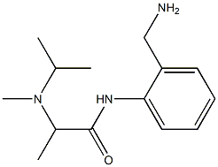 N-[2-(aminomethyl)phenyl]-2-[isopropyl(methyl)amino]propanamide