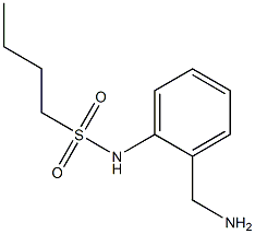 N-[2-(aminomethyl)phenyl]butane-1-sulfonamide Struktur