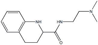 N-[2-(dimethylamino)ethyl]-1,2,3,4-tetrahydroquinoline-2-carboxamide|