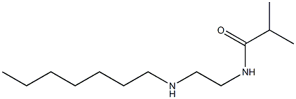 N-[2-(heptylamino)ethyl]-2-methylpropanamide Structure