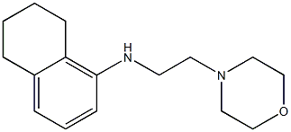 N-[2-(morpholin-4-yl)ethyl]-5,6,7,8-tetrahydronaphthalen-1-amine|