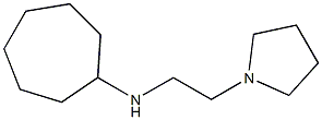 N-[2-(pyrrolidin-1-yl)ethyl]cycloheptanamine