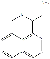 N-[2-amino-1-(1-naphthyl)ethyl]-N,N-dimethylamine Structure