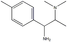 N-[2-amino-1-methyl-2-(4-methylphenyl)ethyl]-N,N-dimethylamine|