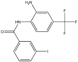 N-[2-amino-4-(trifluoromethyl)phenyl]-3-iodobenzamide