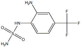 N-[2-amino-4-(trifluoromethyl)phenyl]sulfamide Structure