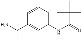 N-[3-(1-aminoethyl)phenyl]-2,2-dimethylpropanamide