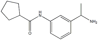 N-[3-(1-aminoethyl)phenyl]cyclopentanecarboxamide