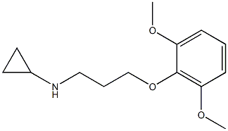 N-[3-(2,6-dimethoxyphenoxy)propyl]cyclopropanamine