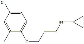 N-[3-(4-chloro-2-methylphenoxy)propyl]cyclopropanamine