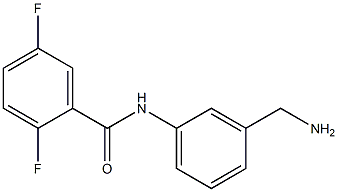 N-[3-(aminomethyl)phenyl]-2,5-difluorobenzamide