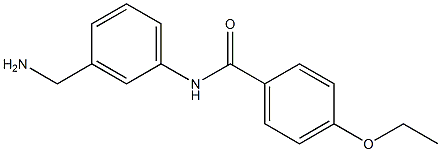 N-[3-(aminomethyl)phenyl]-4-ethoxybenzamide Structure