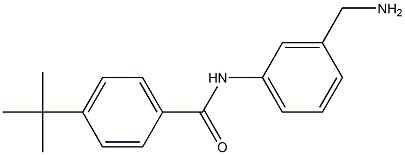 N-[3-(aminomethyl)phenyl]-4-tert-butylbenzamide Structure