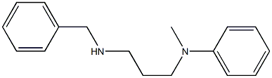 N-[3-(benzylamino)propyl]-N-methylaniline Struktur