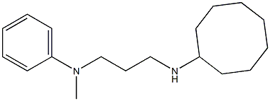 N-[3-(cyclooctylamino)propyl]-N-methylaniline Structure