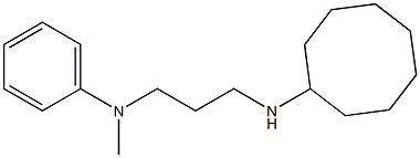  N-[3-(cyclooctylamino)propyl]-N-methylaniline