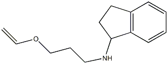 N-[3-(ethenyloxy)propyl]-2,3-dihydro-1H-inden-1-amine