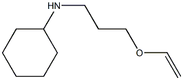 N-[3-(ethenyloxy)propyl]cyclohexanamine