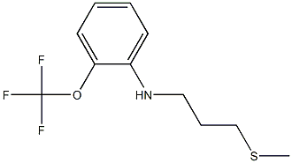  N-[3-(methylsulfanyl)propyl]-2-(trifluoromethoxy)aniline