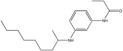 N-[3-(nonan-2-ylamino)phenyl]propanamide