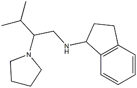 N-[3-methyl-2-(pyrrolidin-1-yl)butyl]-2,3-dihydro-1H-inden-1-amine