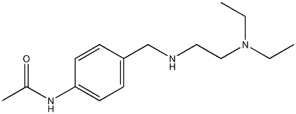 N-[4-({[2-(diethylamino)ethyl]amino}methyl)phenyl]acetamide Structure