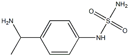 N-[4-(1-aminoethyl)phenyl]sulfamide Struktur