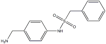 N-[4-(aminomethyl)phenyl]-1-phenylmethanesulfonamide