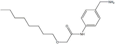 N-[4-(aminomethyl)phenyl]-2-(octyloxy)acetamide