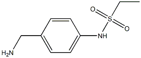 N-[4-(aminomethyl)phenyl]ethanesulfonamide Struktur